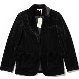 NWT Mystree Velvet Relaxed Blazer Jacket – Size M